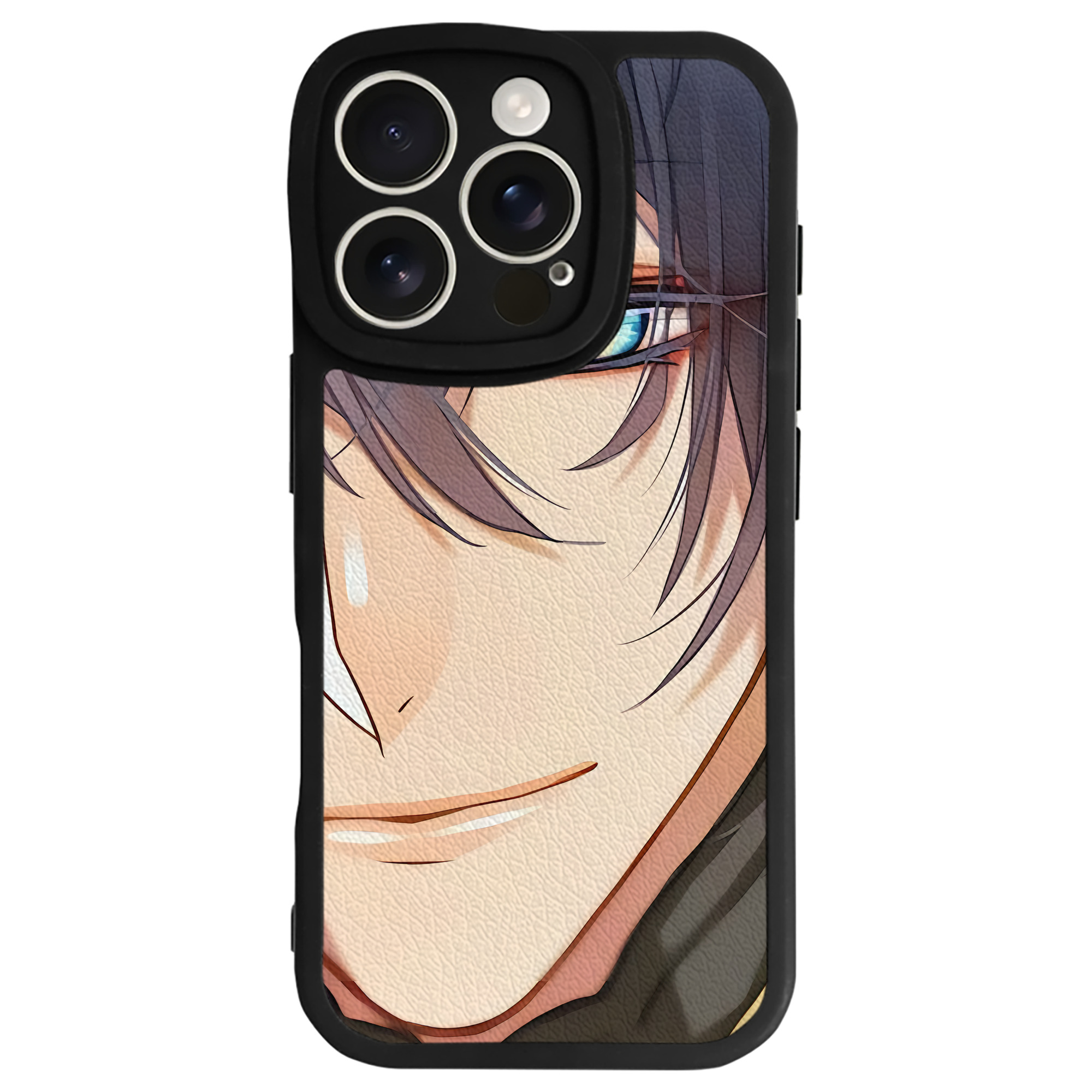 （画像用） 刀剣乱舞 Touken Ranbu 【iPhone 16シリーズ対応】シリコンスマホケース（レザー調） 材質：シリコン